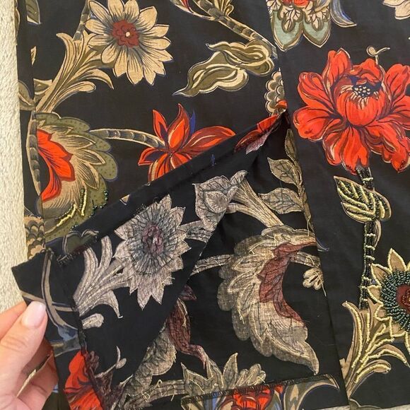 Dolce apparel beaded midi skirt, L - Picture 6 of 10